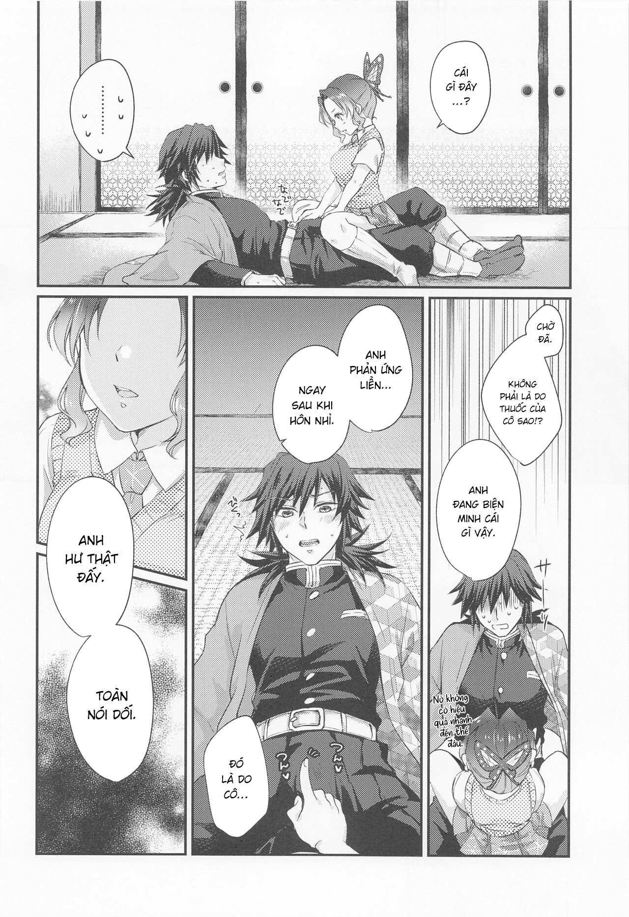 Đọc truyện hentai Bữa tiệc lời nói ngọt ngào - Oneshot