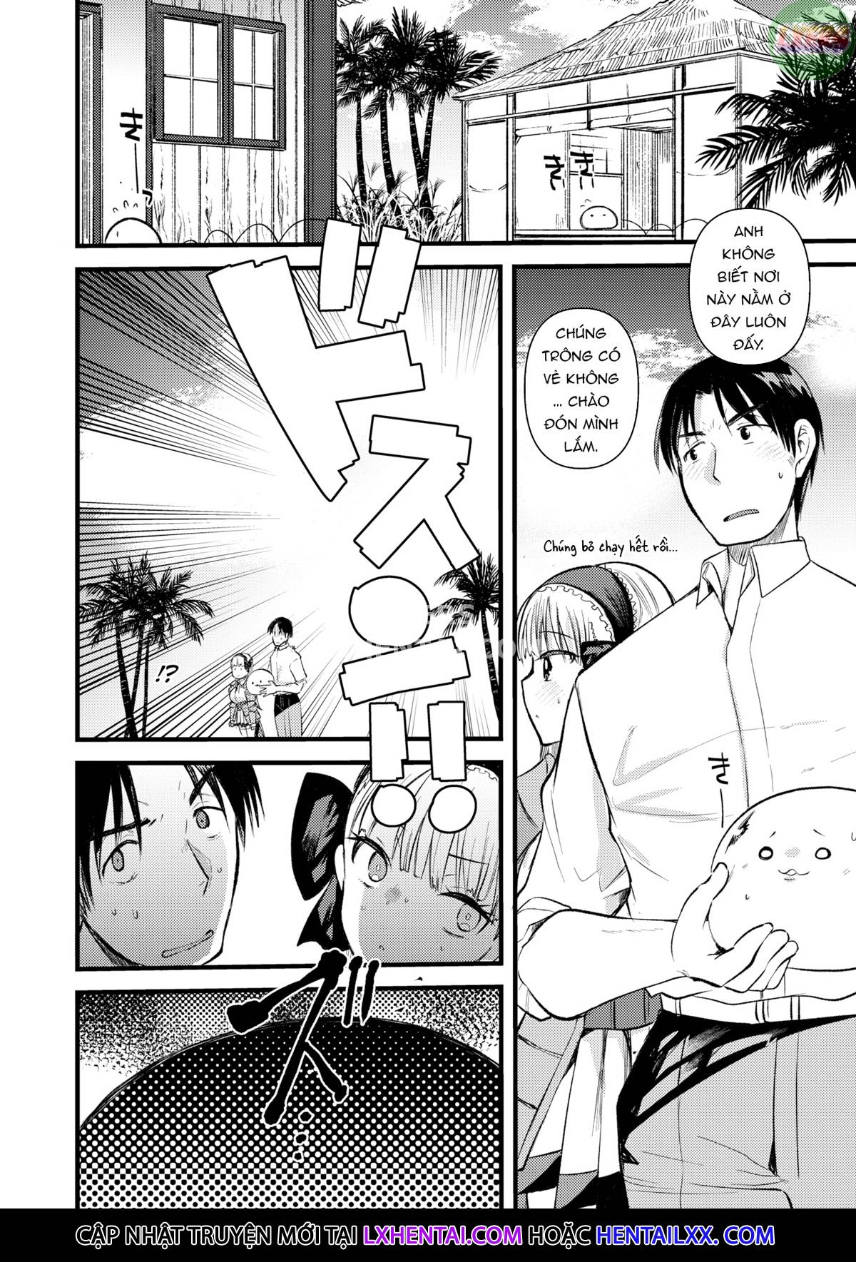 Đọc truyện hentai Cuộc sống thư thái nơi đảo hoang cùng cô Kỵ sĩ công chúa Level 1 - Chap 7