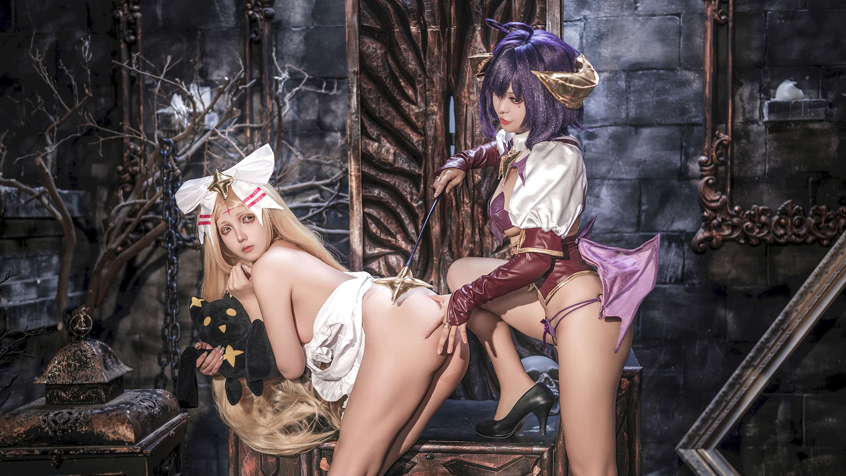 Đọc truyện hentai Tuyển tập Albums siêu phẩm Cosplay - Chap 1243 - Owa Amazake & Chiya Azuki - Dreaming of becoming a magical girl