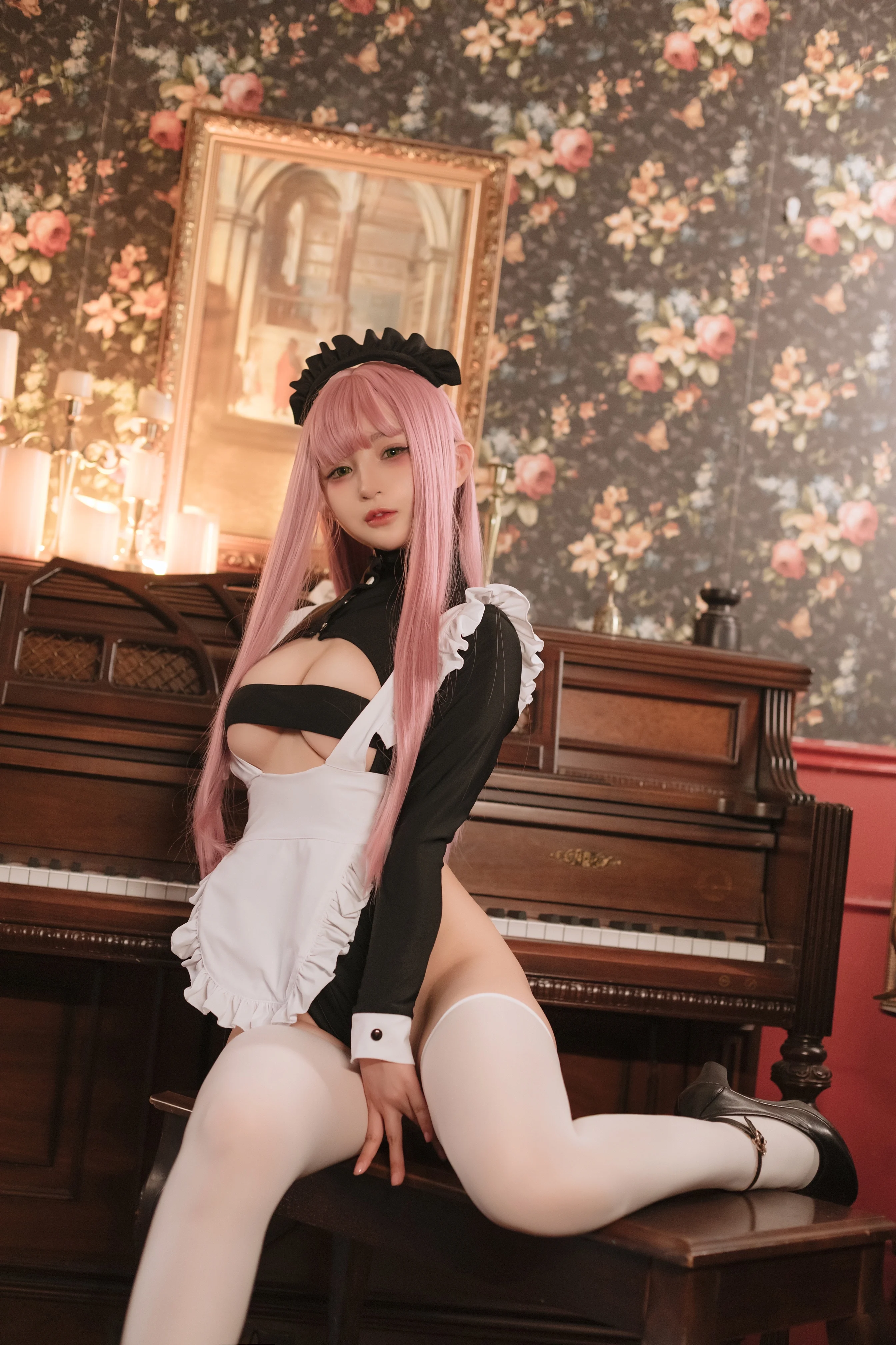 Đọc truyện hentai Tuyển tập Albums siêu phẩm Cosplay - Chap 1207 - Sakurai Nene - Retro Maid