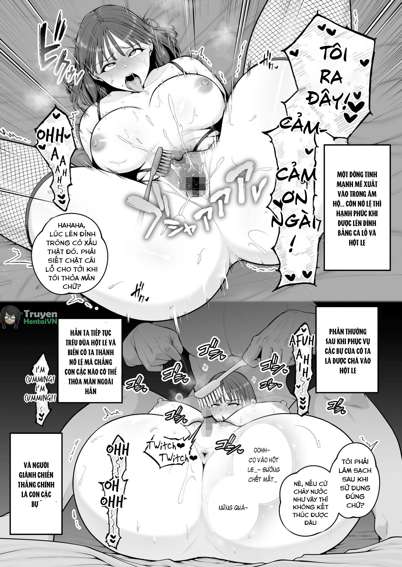 Đọc truyện hentai Shokuba no Namaiki Kouhai-chan, Cli Choukyou ni yori Tachiba o Wakarasareru - Oneshot