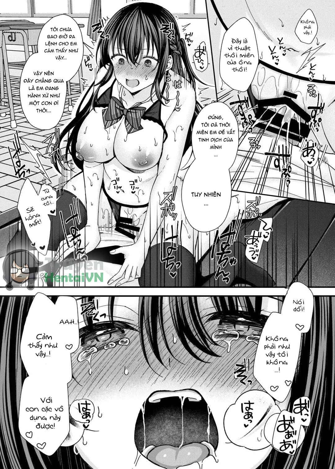 Đọc truyện hentai Kiritsu Ero Ero Jogakuin ~Seitokaichou Ichijou Minori no Baai~ - Oneshot