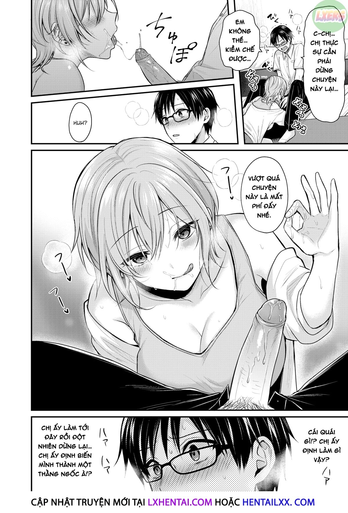 Đọc truyện hentai Chàng trai cần cù & Cô gái tầm phào - Oneshot