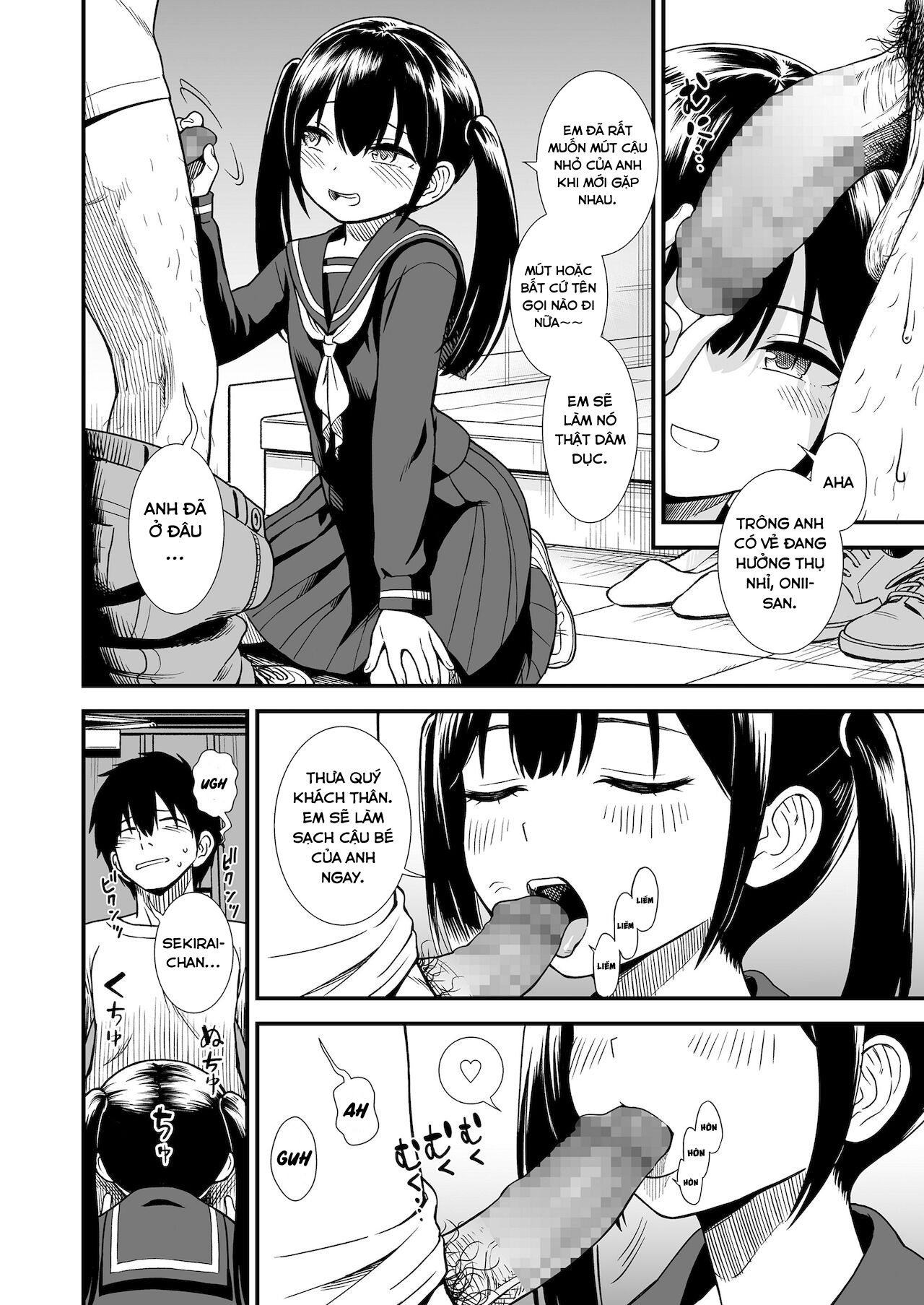 Đọc truyện hentai Tôi sẽ qua nhà bạn của cô em gái tôi. - Oneshot