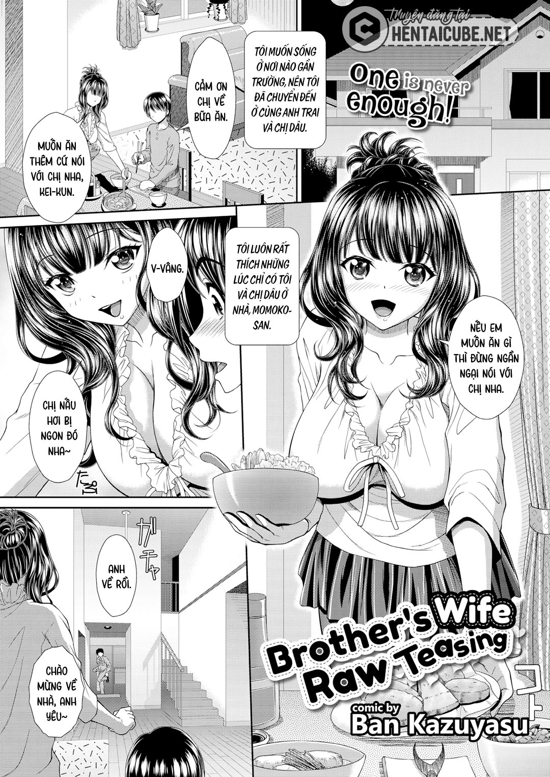 Đọc truyện hentai Chị dâu không thấy đủ với một - Oneshot