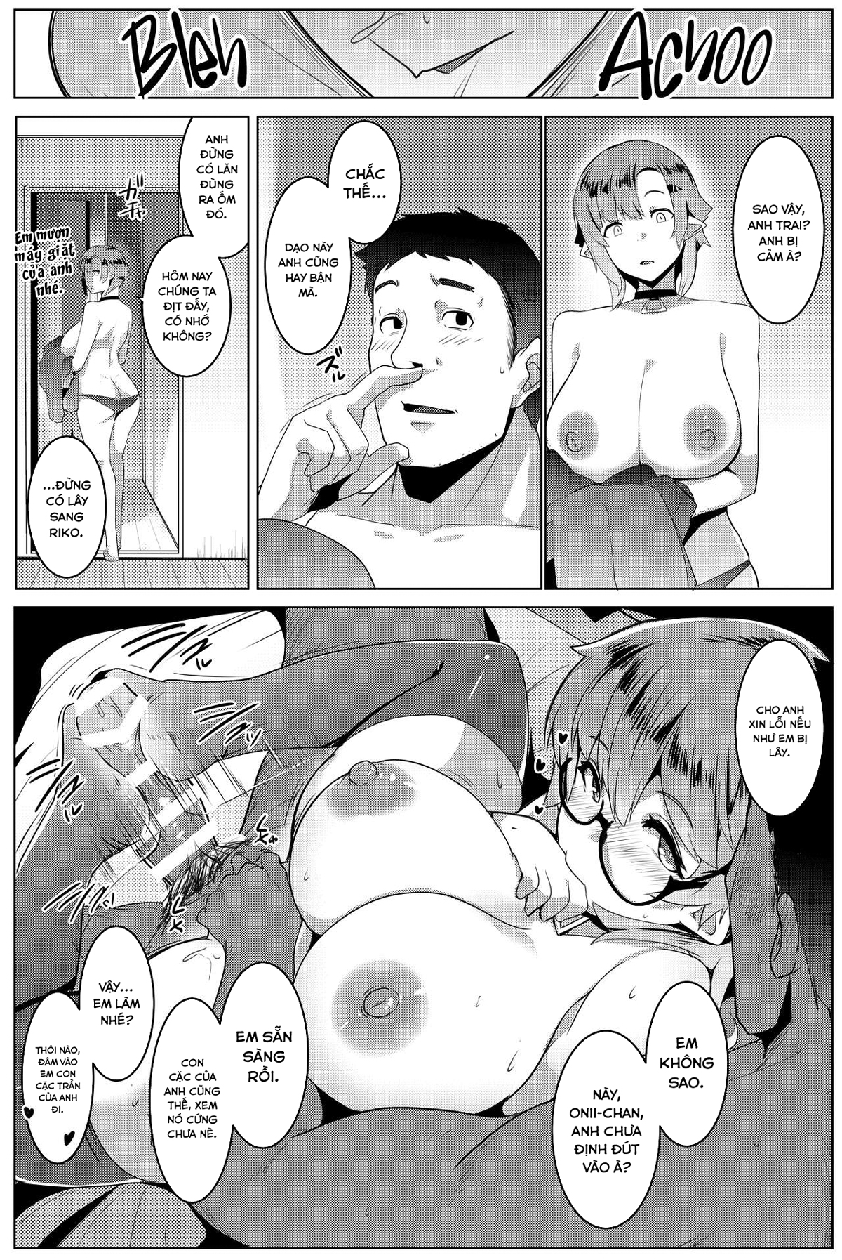 Đọc truyện hentai Em gái tôi là một bé Orc - Chap 5