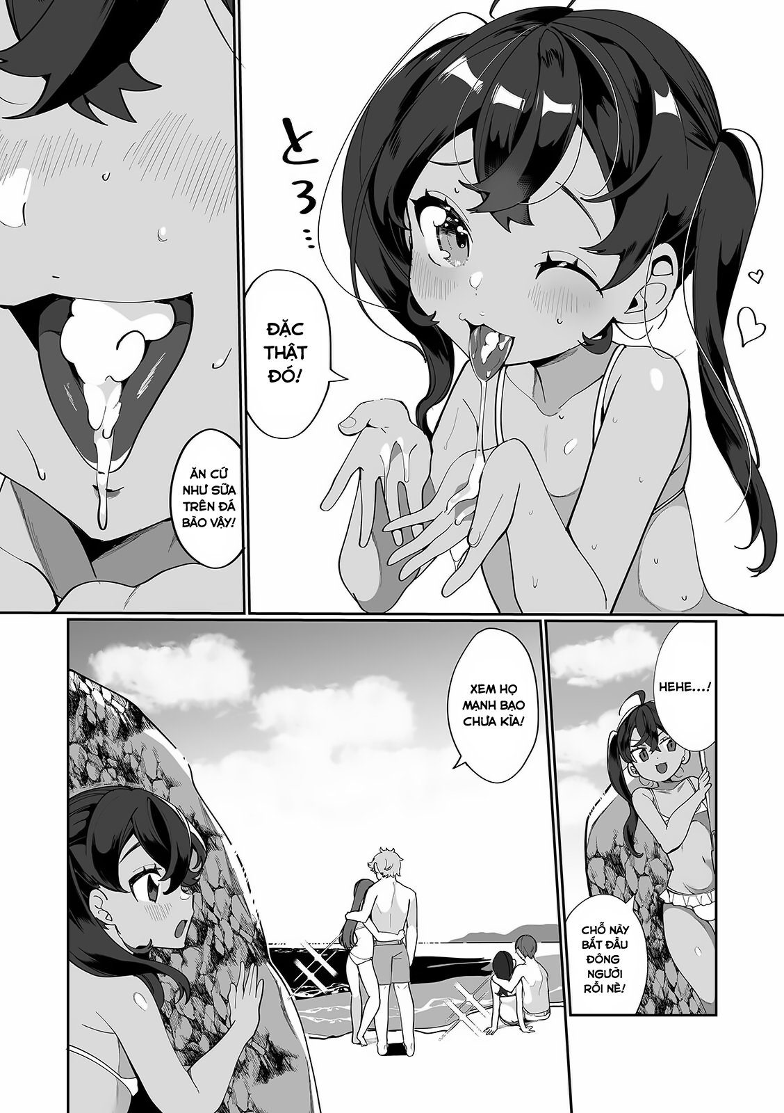 Đọc truyện hentai Natsu wa Atsui zo♥ Koi no Kisetsu - Oneshot