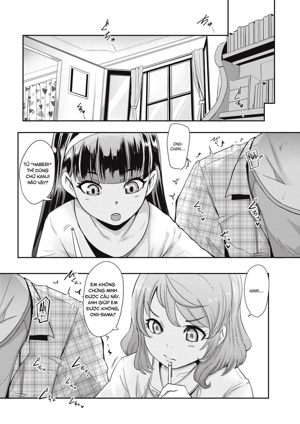 Đọc truyện hentai Double Lesson - Oneshot