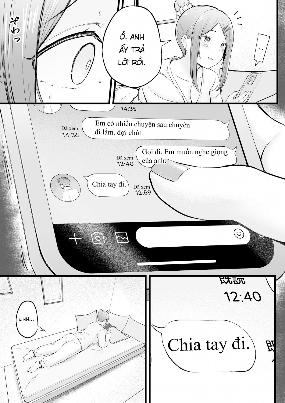 Đọc truyện hentai Joshiryou Kanrinin no Boku wa Gal Ryousei ni Furimawasarete masu 2 - Nổ cu