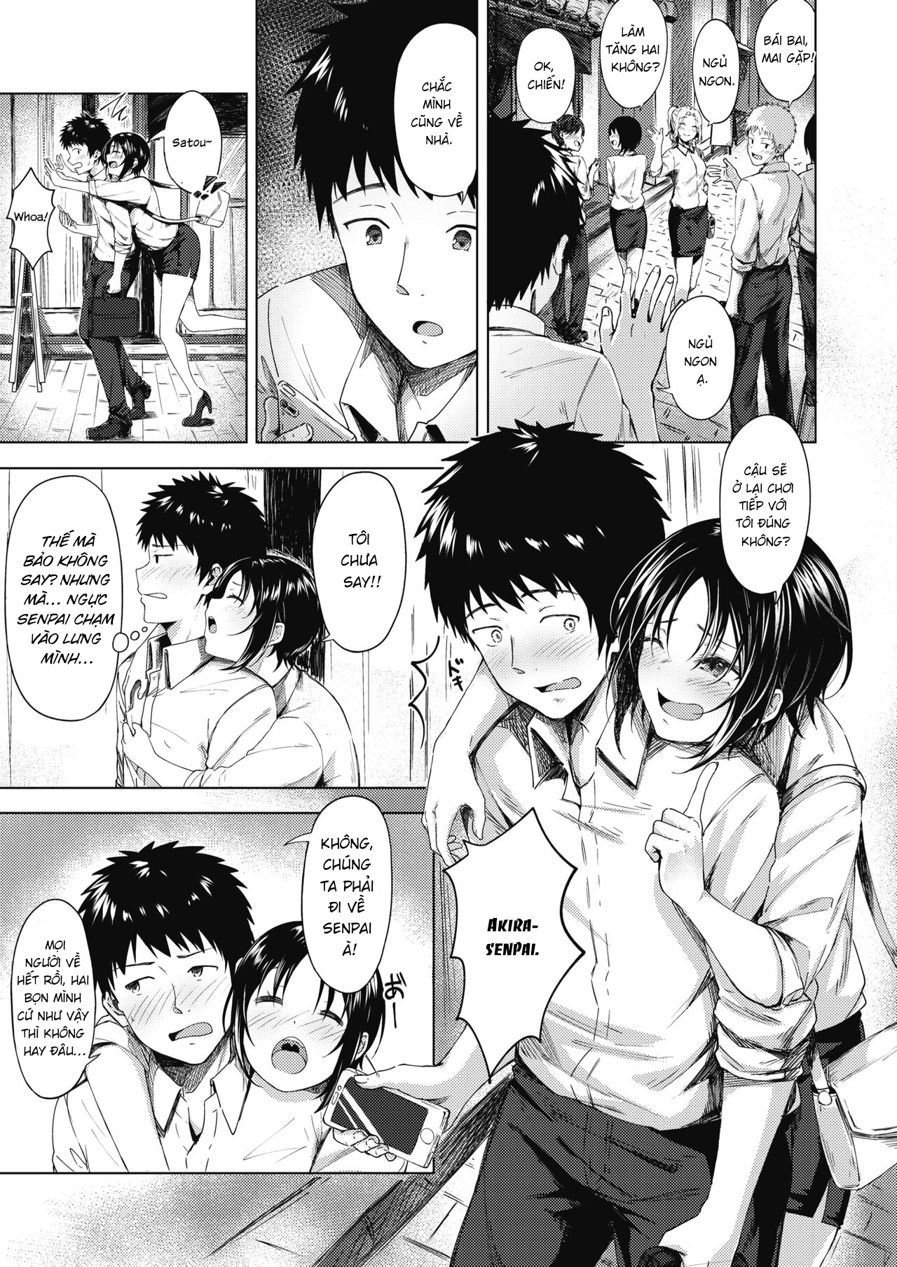 Đọc truyện hentai Akogare no Senpai - Oneshot