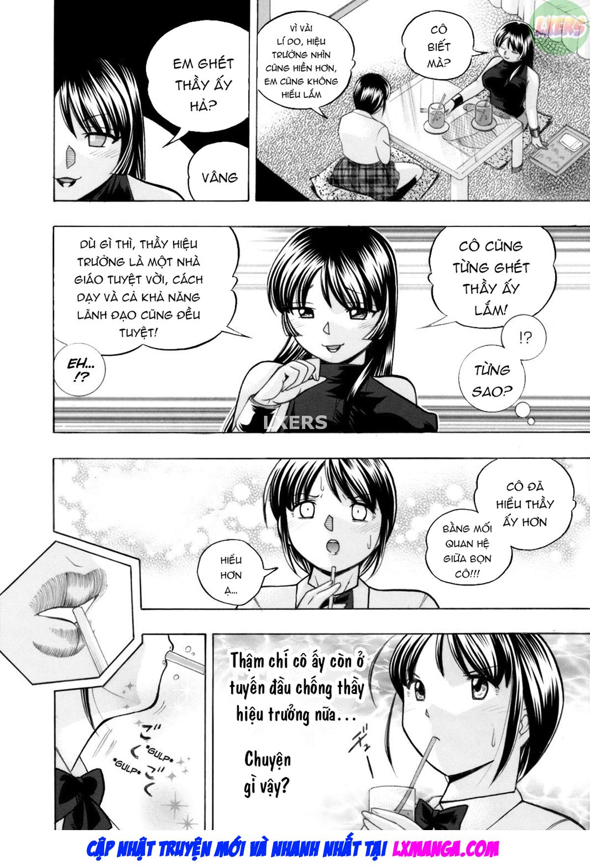 Đọc truyện hentai Nữ giáo viên dâm đãng và em học sinh may mắn - Chap 2