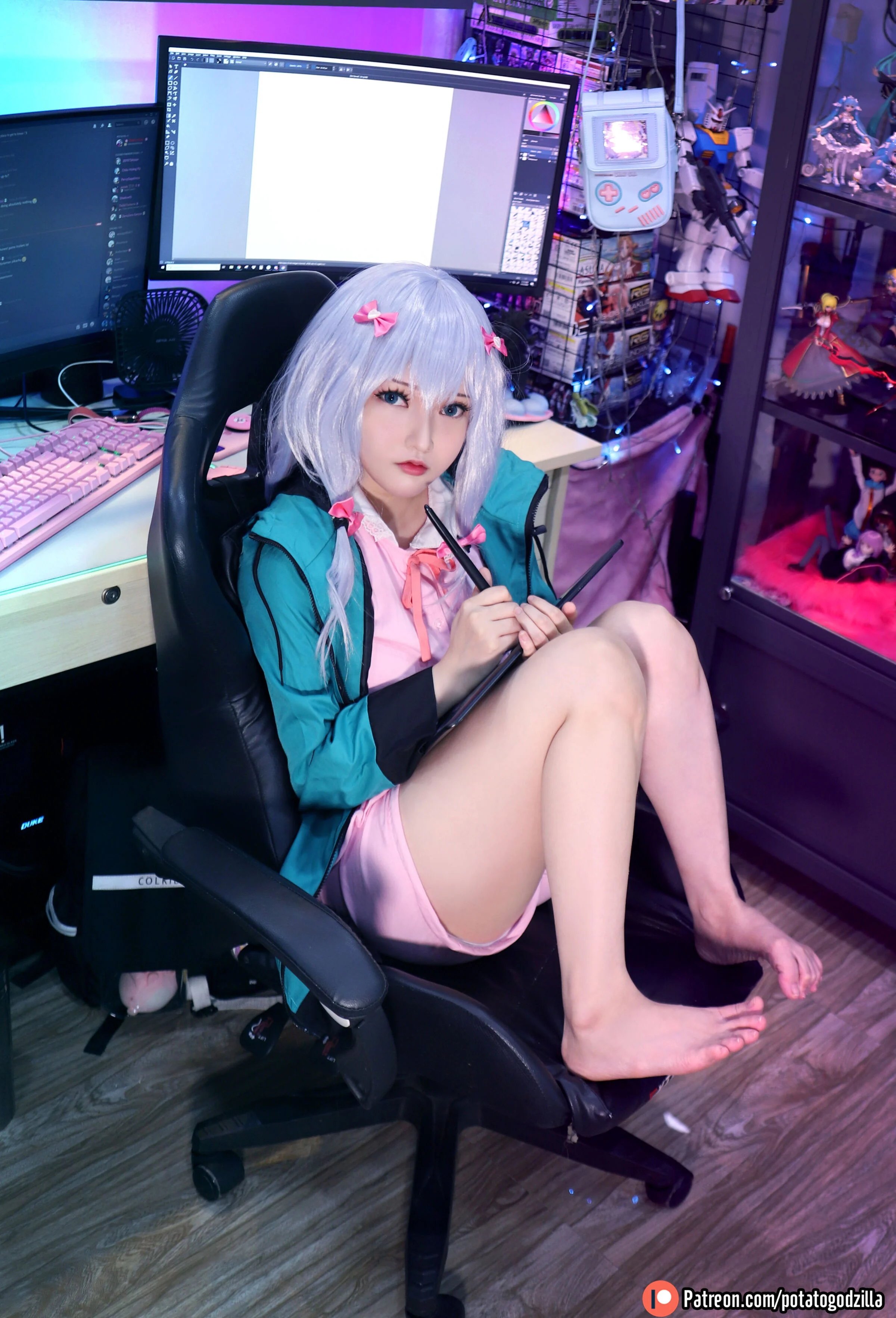 Đọc truyện hentai Tuyển tập Albums siêu phẩm Cosplay - Chap 467 - Potato Godzilla - Sagiri