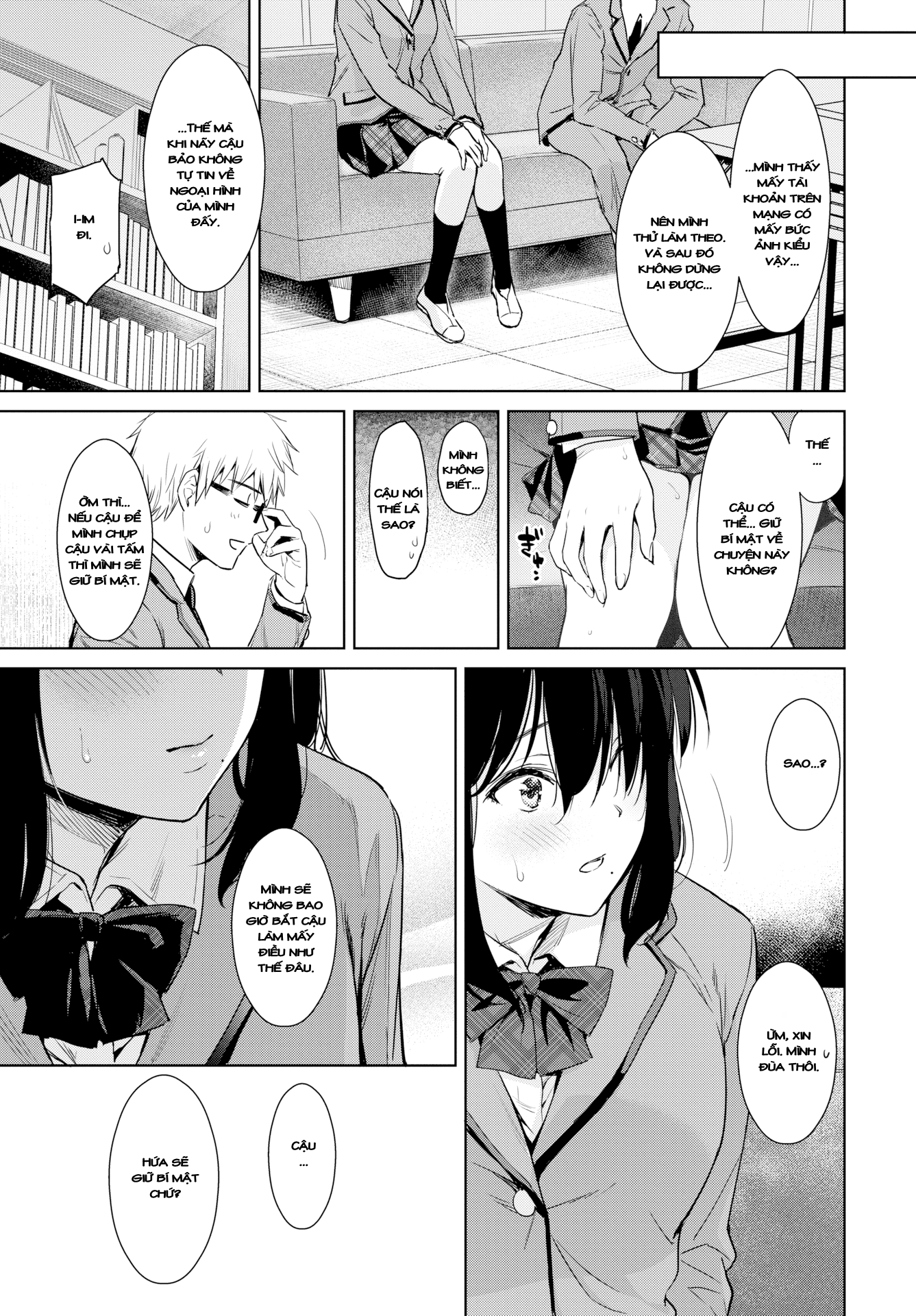 Đọc truyện hentai Secret selfie - Chap 1 ngọt như kem