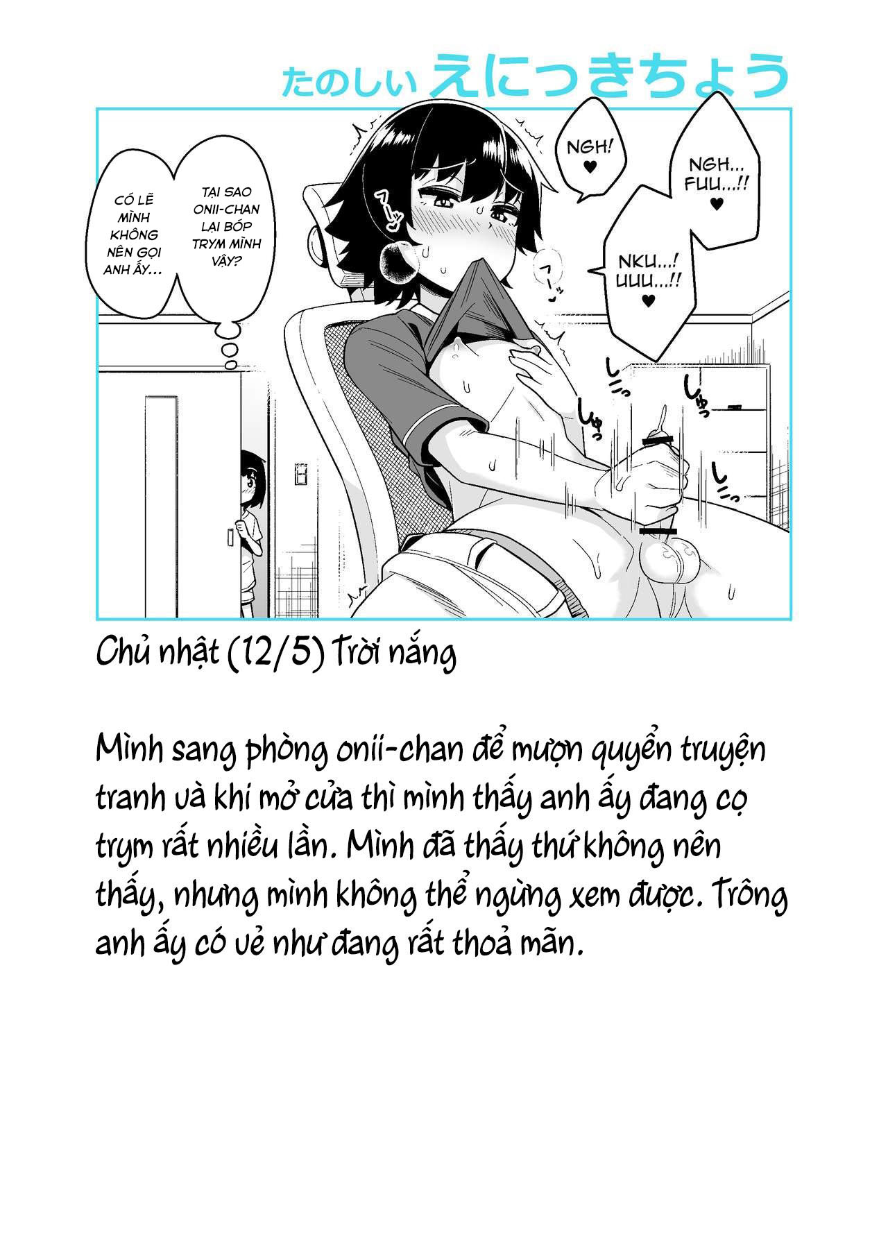 Đọc truyện hentai Nhật kí huấn luyện Onii-chan - Oneshot