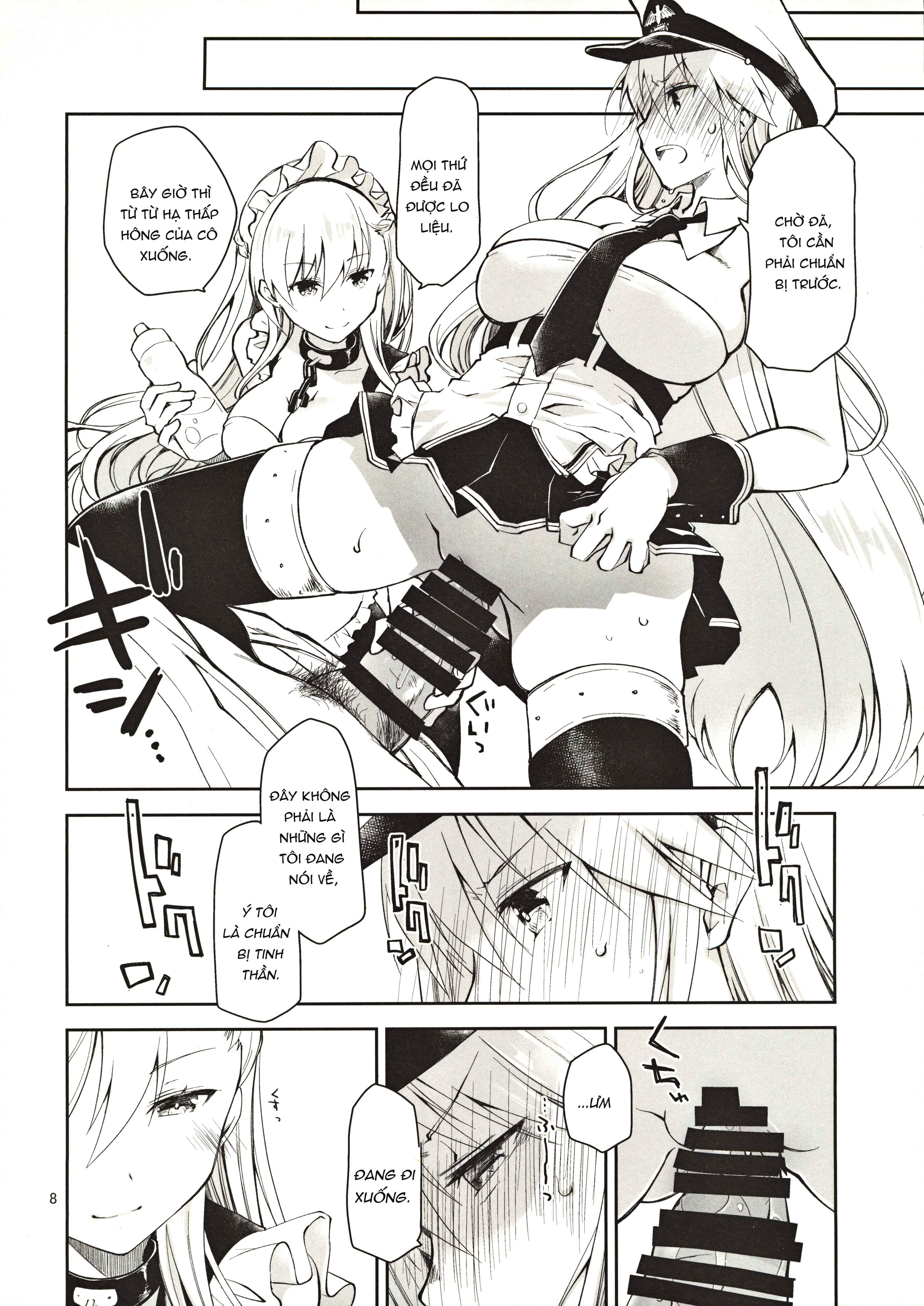 Đọc truyện hentai Nàng Hầu Enterprise ( Azur Lane ) - Oneshot