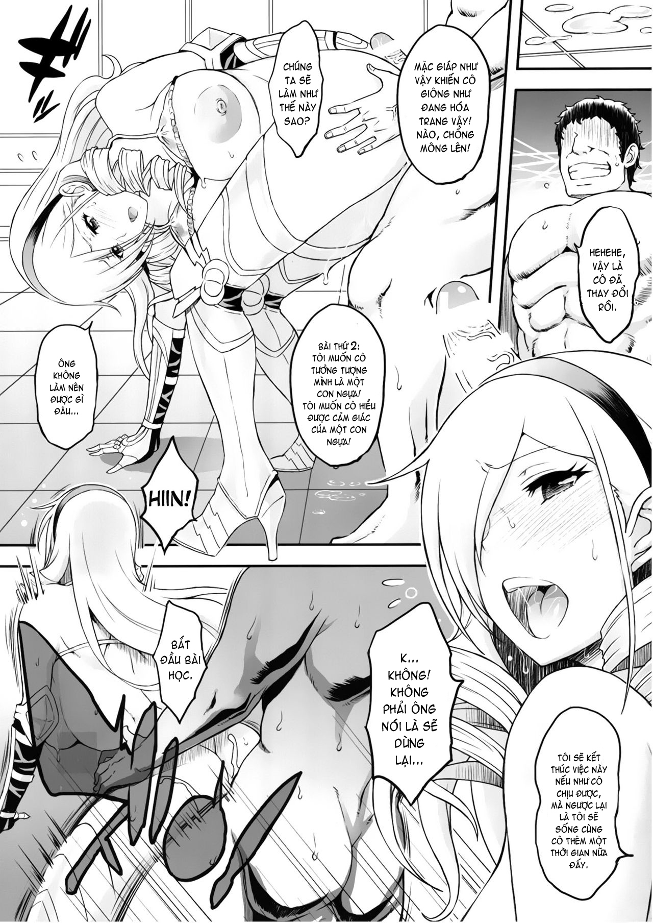Đọc truyện hentai High Class Female Knight - Chap 1