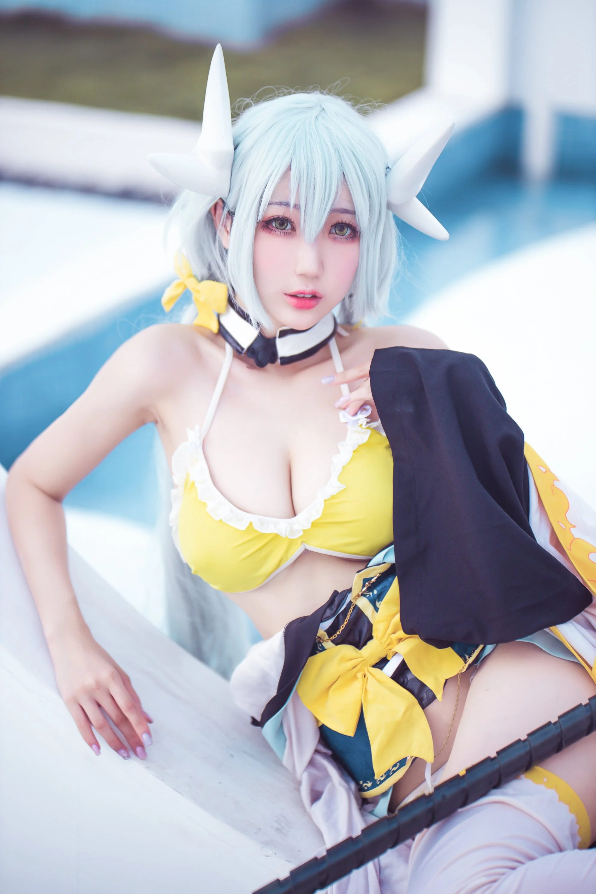 Đọc truyện hentai Tuyển tập Albums siêu phẩm Cosplay - Chap 888 - Zhou Ji is a cute rabbit NO.031 Qing Ji