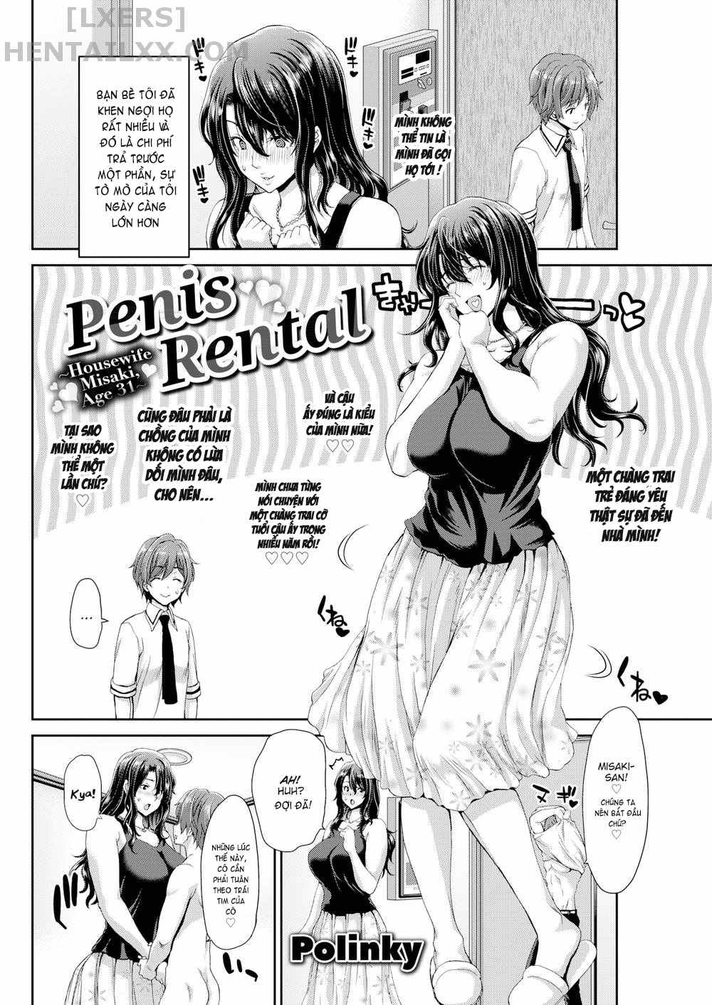 Đọc truyện hentai Penis Rental ~Housewife Misaki, Age 31~ - Oneshot