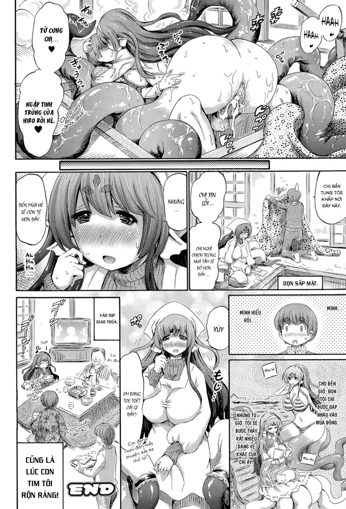 Đọc truyện hentai KOTATSU AND SCYLLA - Oneshot