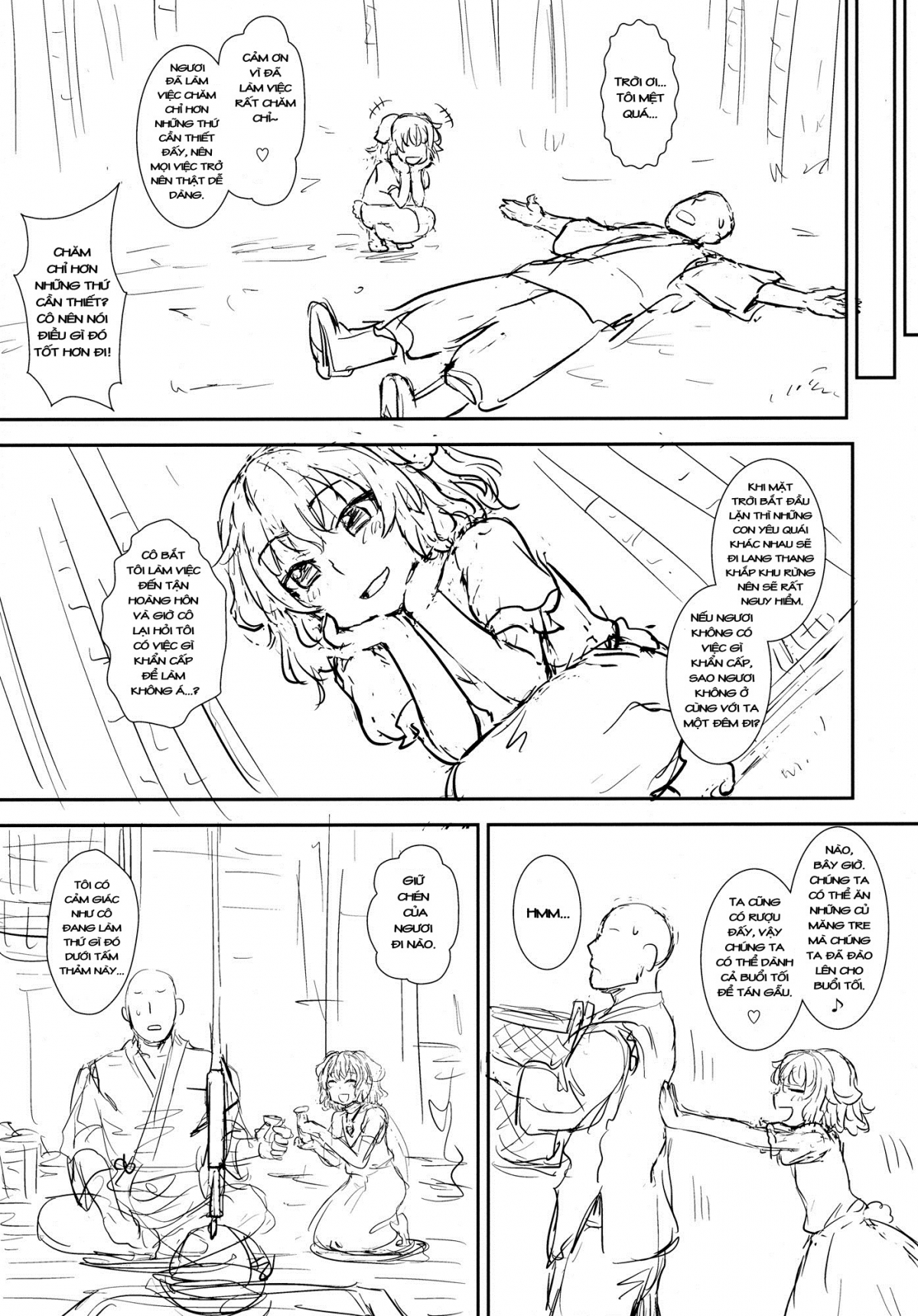 Đọc truyện hentai Tewi's Tale of the Bamboo Cutter - Oneshot