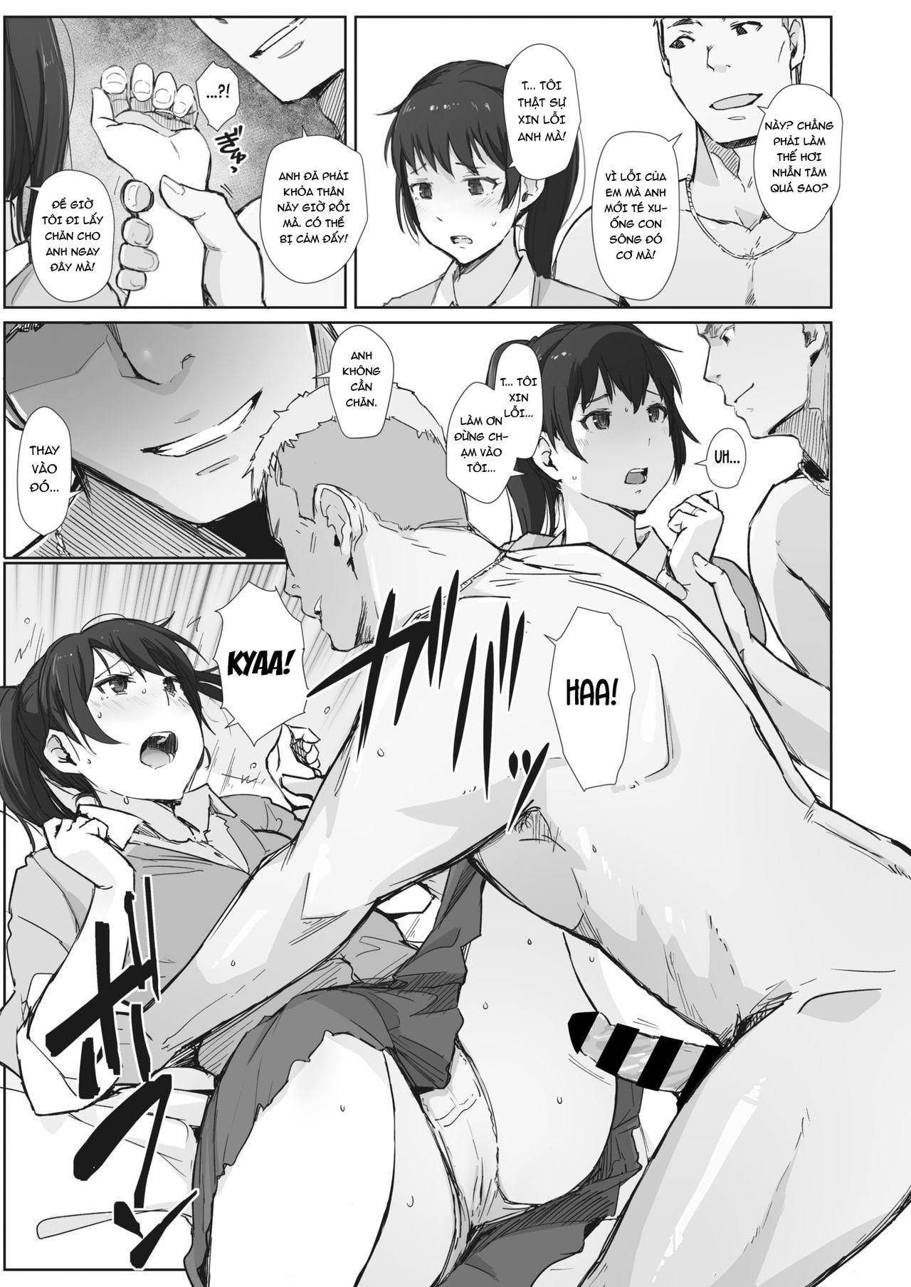 Đọc truyện hentai Cơn giá buốt mùa đông báo hiệu xuân về - Chap 3