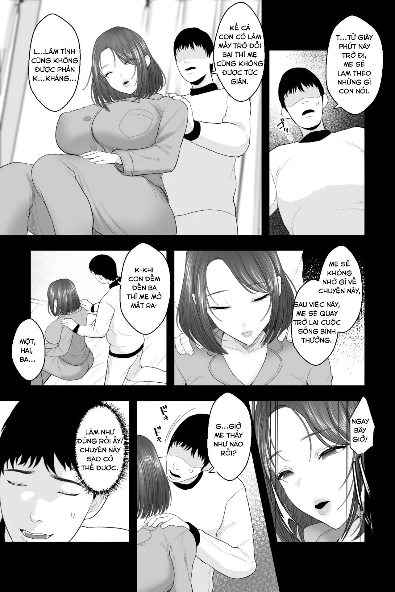Đọc truyện hentai My Airheaded Mom Was Too Adorably Sexy, So I Had Hypnotized Onahole Sex with Her! - Oneshot