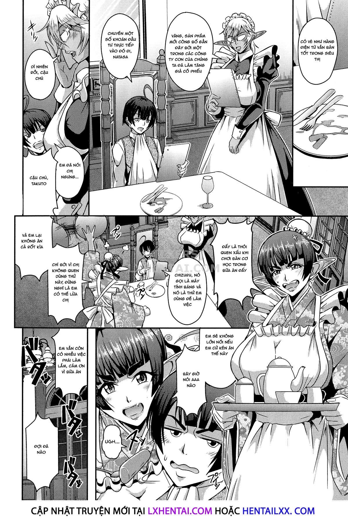 Đọc truyện hentai Elf Harem Story - Chap 4