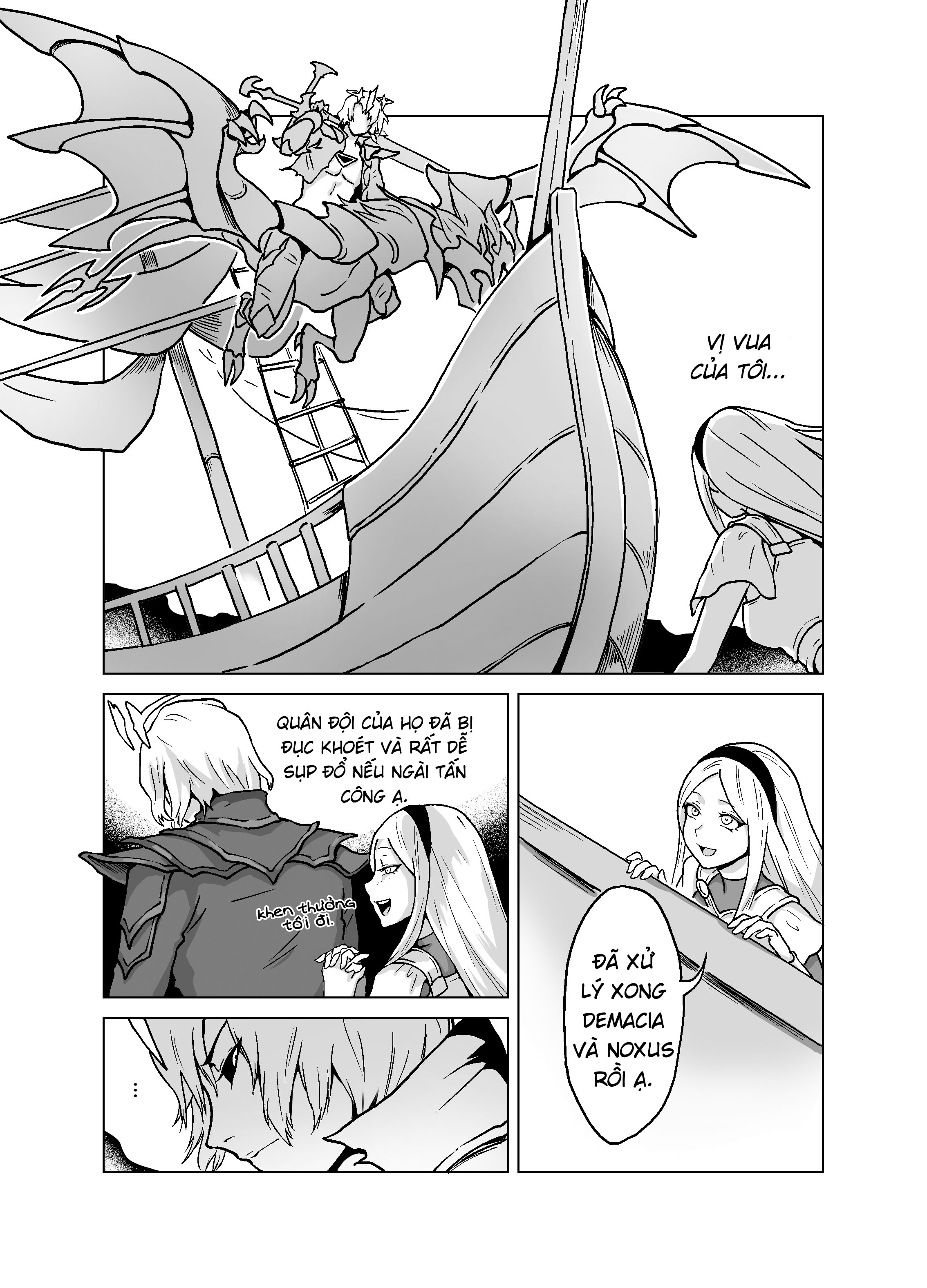 Đọc truyện hentai Lưỡi gươm suy vong - Chương 4 - Ai hỏi mà m trả lời