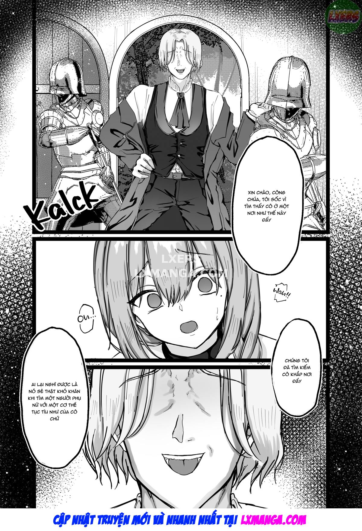 Đọc truyện hentai Công Chúa Bị Nguyền Rủa Và Kỵ Sĩ Còn Trinh - Oneshot