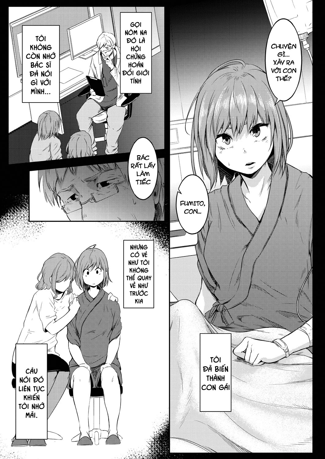 Đọc truyện hentai Câu chuyện tình của một nữ sinh chuyển giới - Chap 1