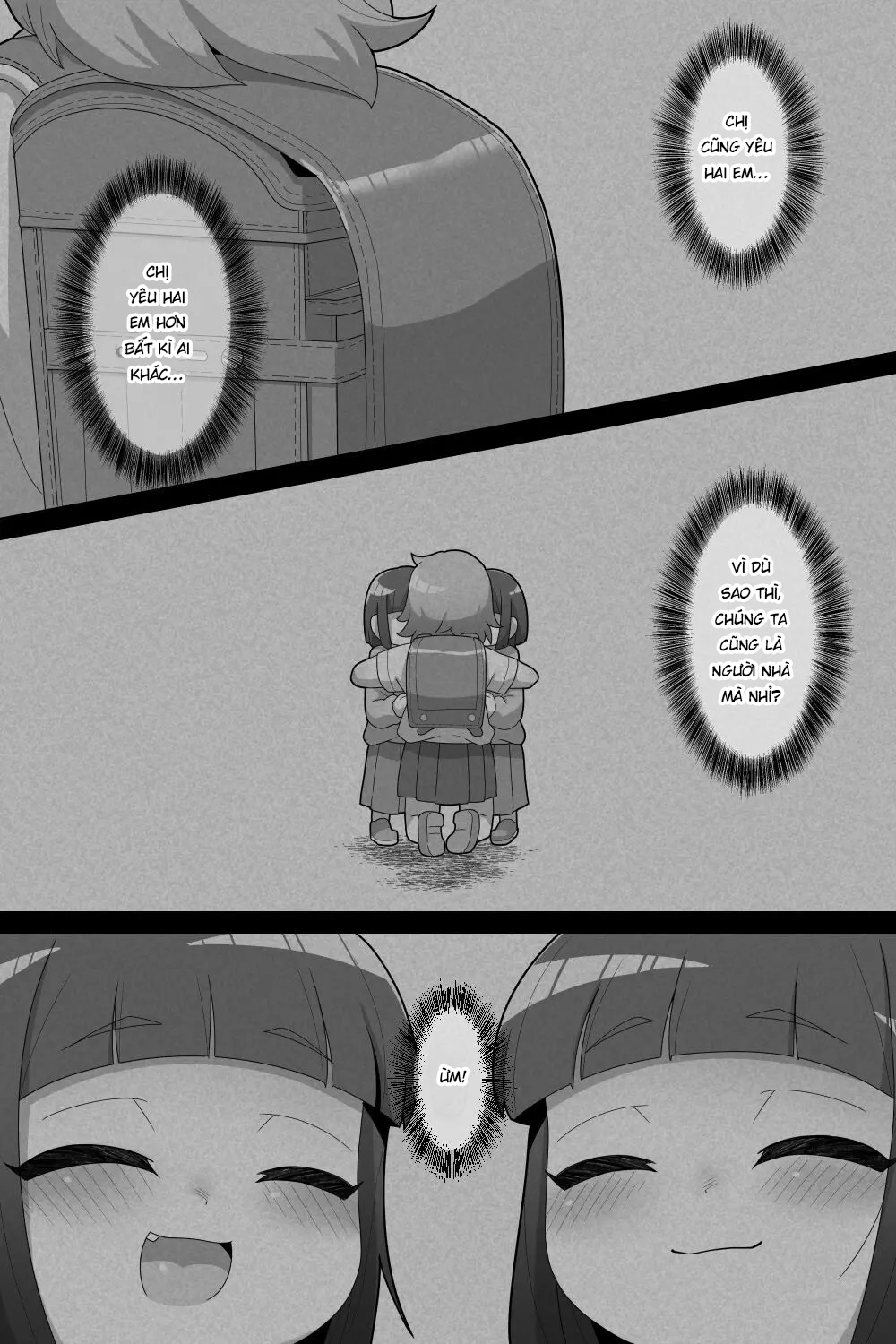 Đọc truyện hentai Tôi được yêu thương quá nhiều bởi cặp song sinh lưỡng hình. - Oneshot.