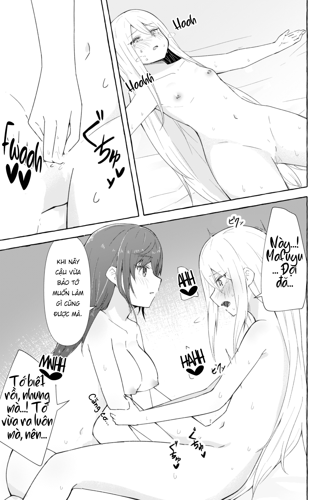 Đọc truyện hentai Câu chuyện nơi mà Kanade và Mafuyu làm những điều dâm dục - Oneshot