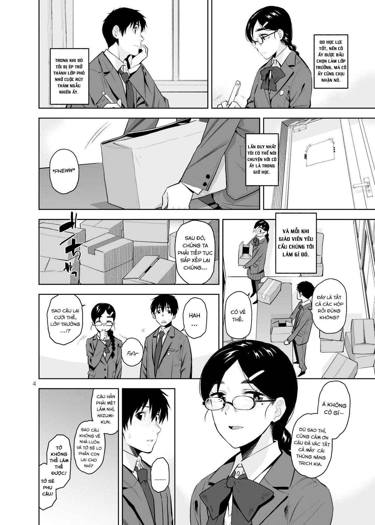 Đọc truyện hentai Majime de Midara na Tsutamori-san - Oneshot