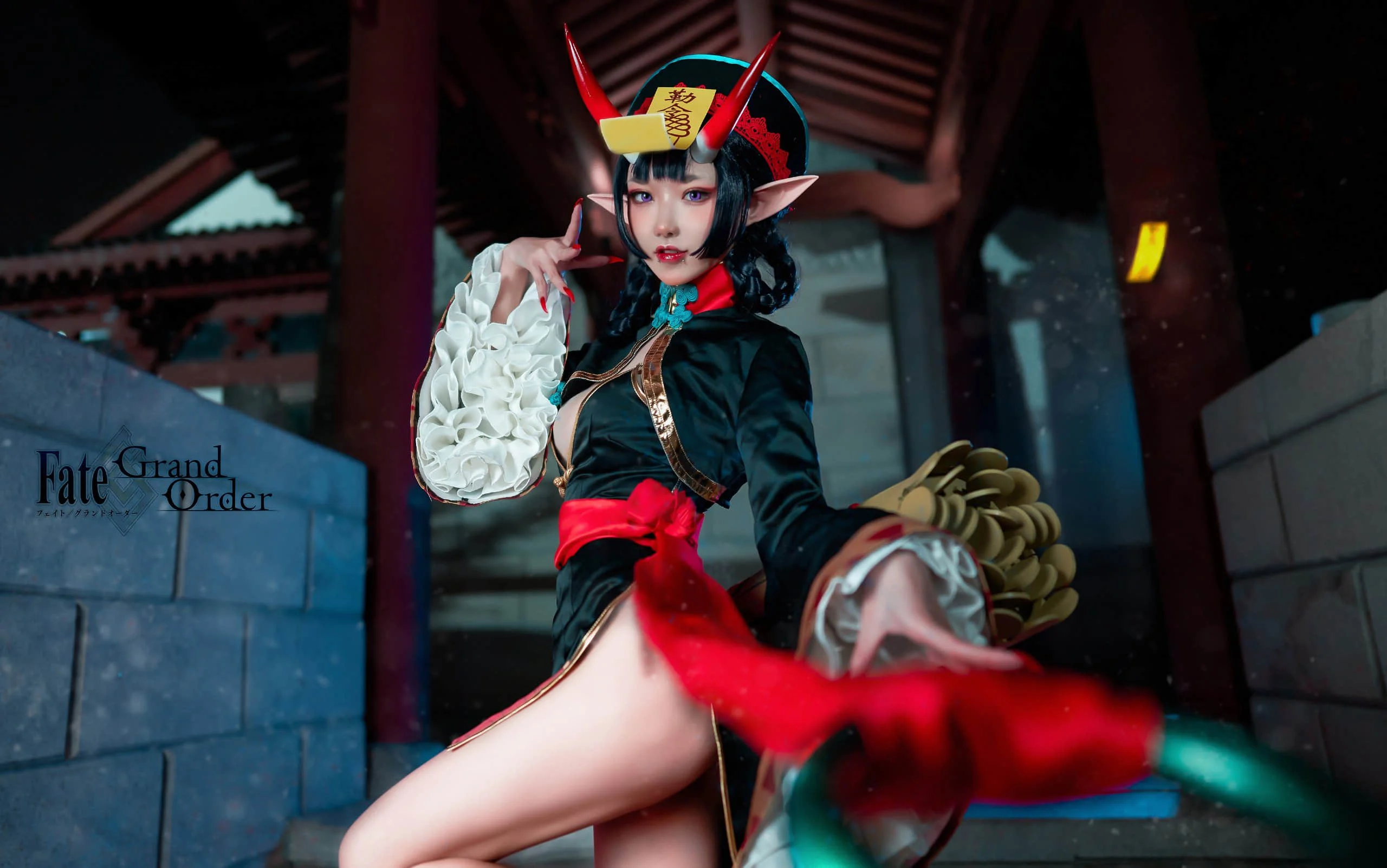Đọc truyện hentai Tuyển tập Albums siêu phẩm Cosplay - Chap 841 - A Bao is also a bunny girl - NO.10 Shuten-doji