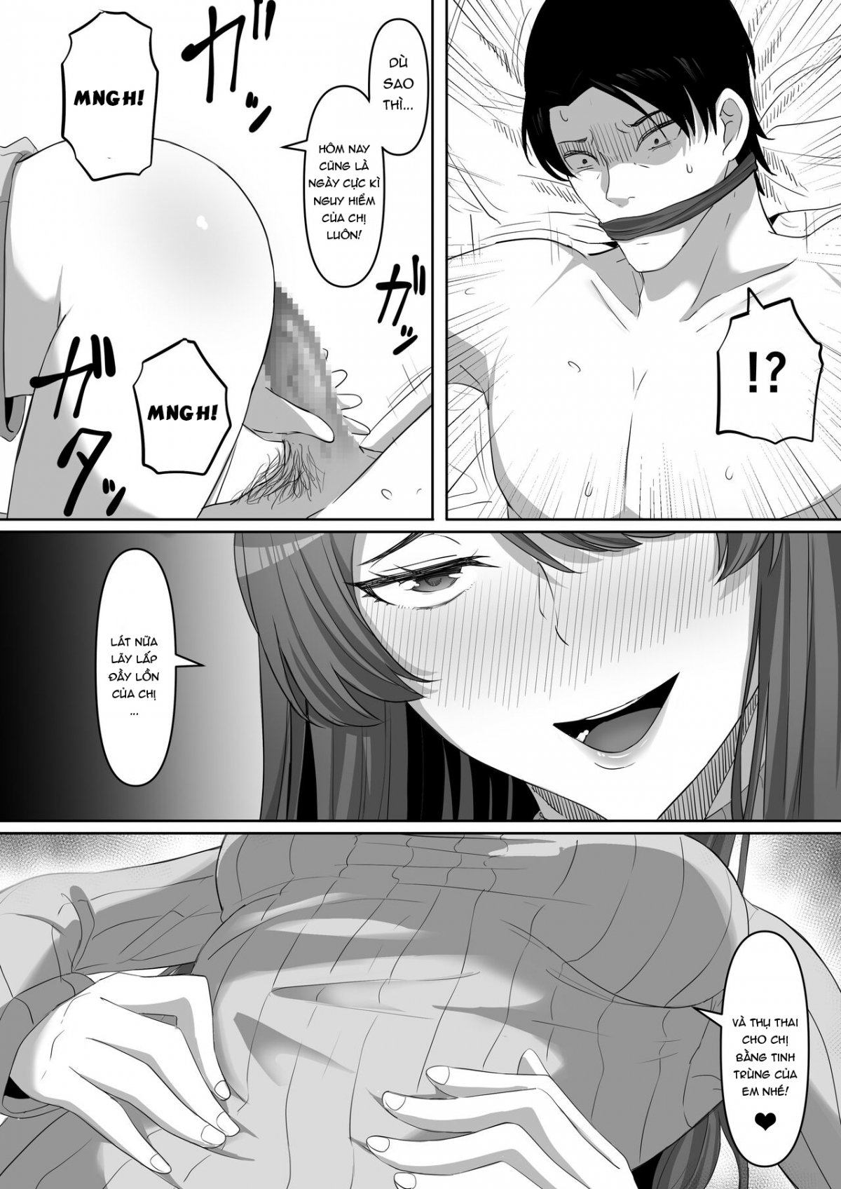 Đọc truyện hentai Tonari no Yasashii Onee-san wa Yandere datta - Oneshot