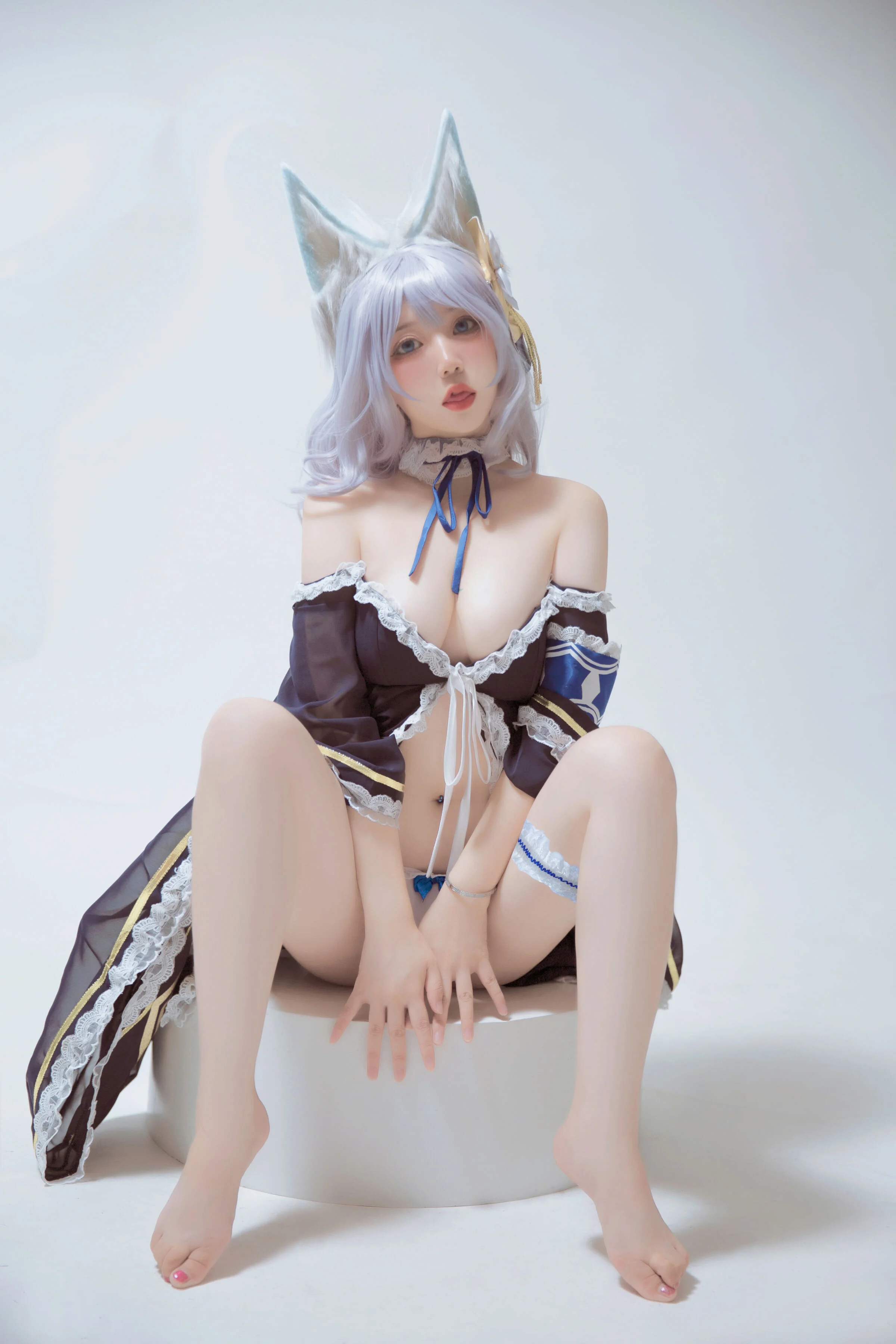 Đọc truyện hentai Tuyển tập Albums siêu phẩm Cosplay - Chap 585 - Ruby dip sauce Meimei - Azur Lane Shinano painter pajamas