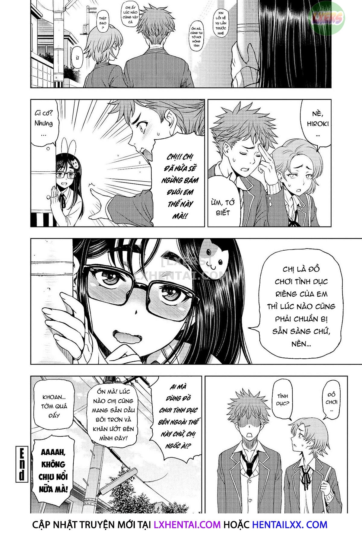 Đọc truyện hentai Chị gái siêu dâm đãng - Chap 4