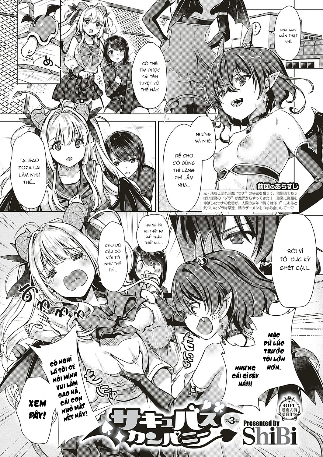 Đọc truyện hentai Succubus Company - Chap 3.