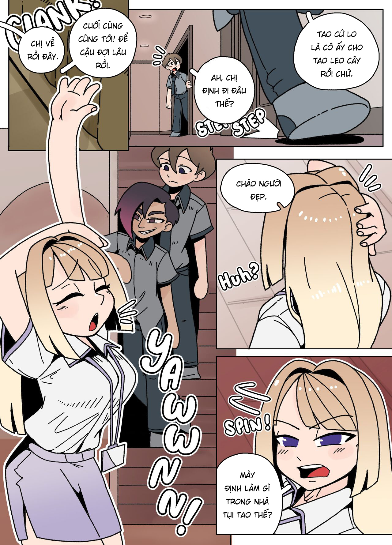 Đọc truyện hentai Bộ đồ da Ellie - Chap 1