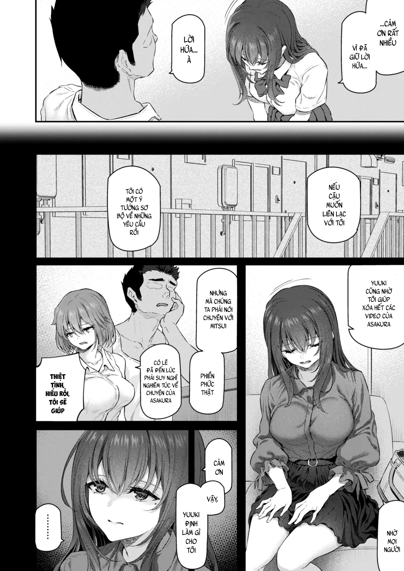 Đọc truyện hentai Phục vụ của 3 nữ sinh đóng phim segg - Chap 1