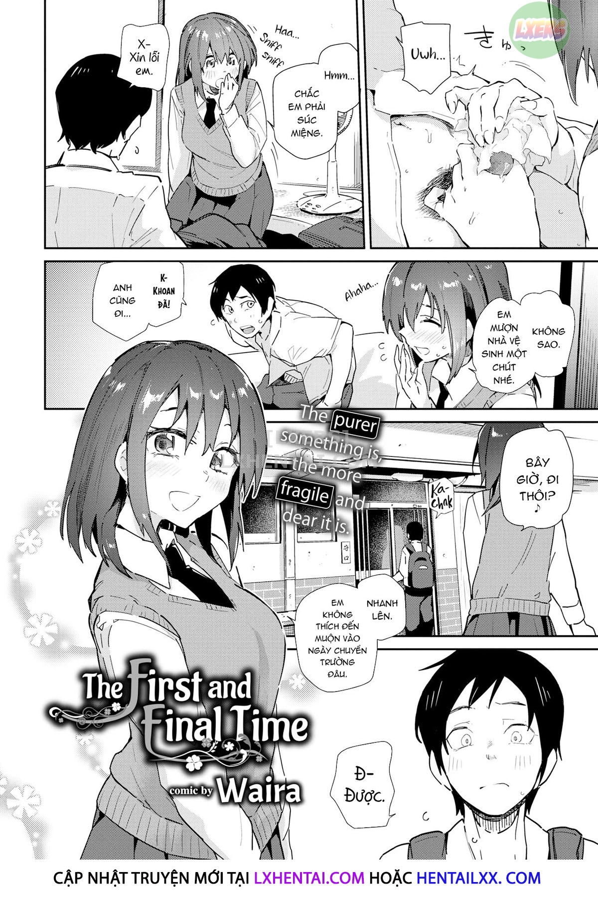 Đọc truyện hentai Gap in my Heart - Chap 3 - The First and Final Time
