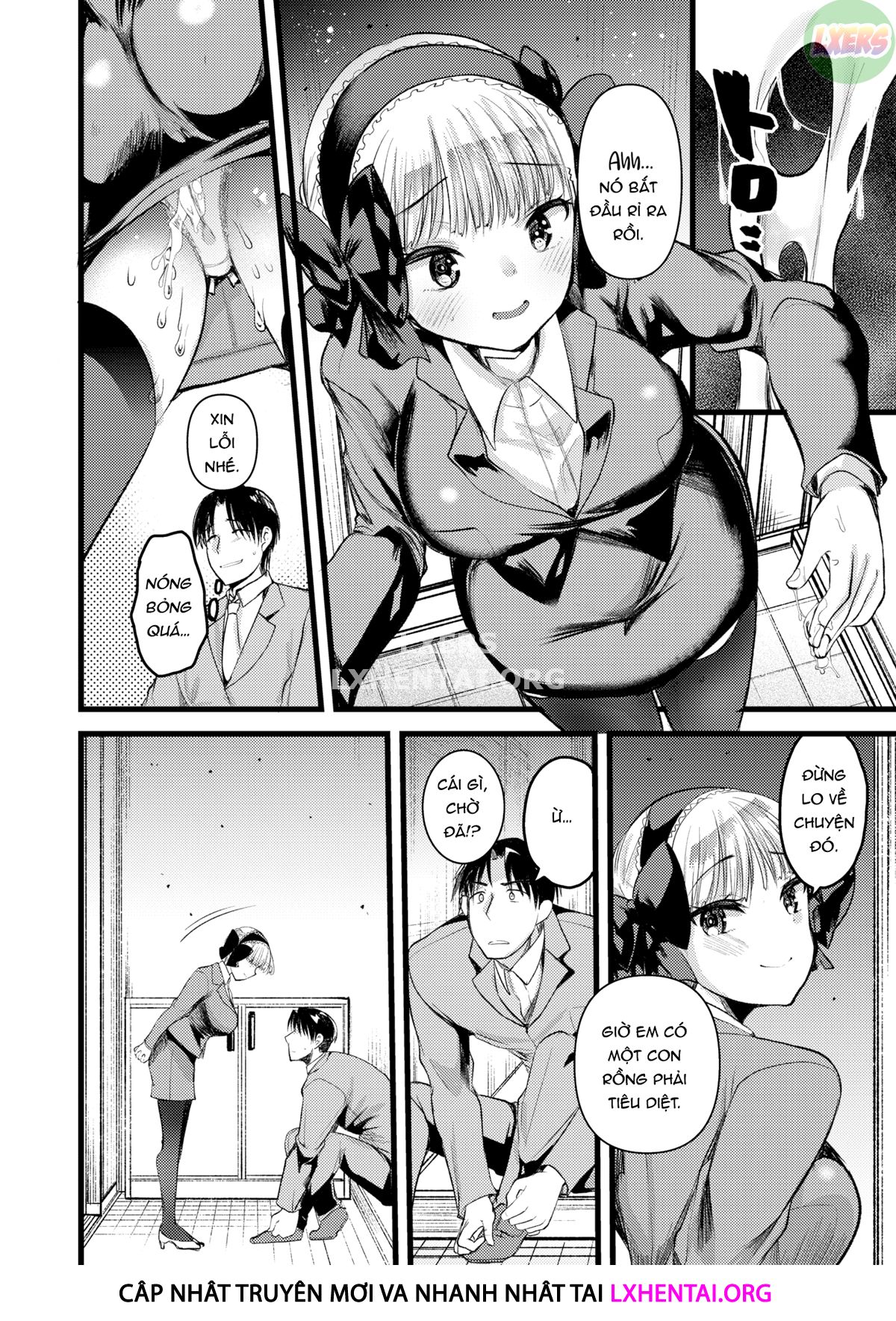 Đọc truyện hentai Cuộc sống thư thái nơi đảo hoang cùng cô Kỵ sĩ công chúa Level 1 - Chap 10