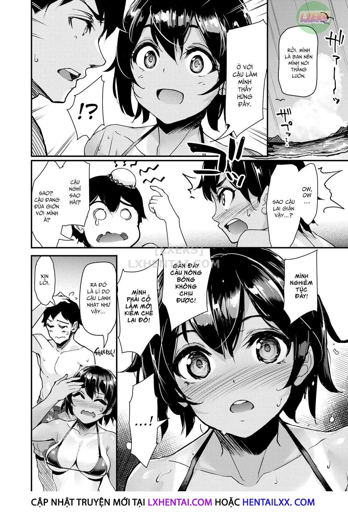 Đọc truyện hentai Mặt trời và làn da rám nắng - Oneshot