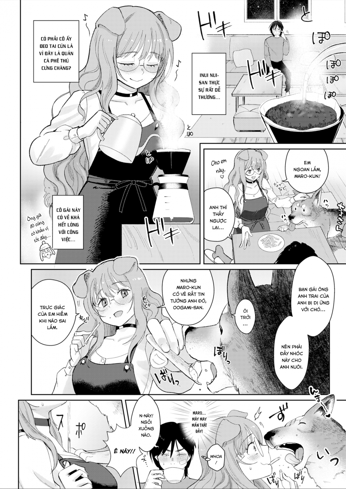 Đọc truyện hentai Nàng Cún và Chàng Sói - Oneshot