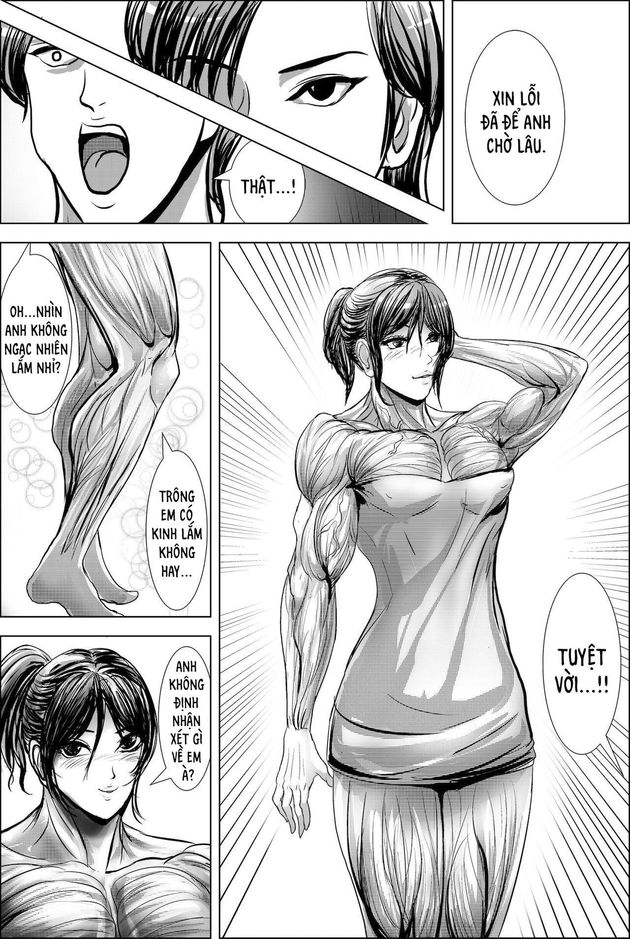 Đọc truyện hentai Giấc Mộng Cuồng Cơ Bắp - Chap 1