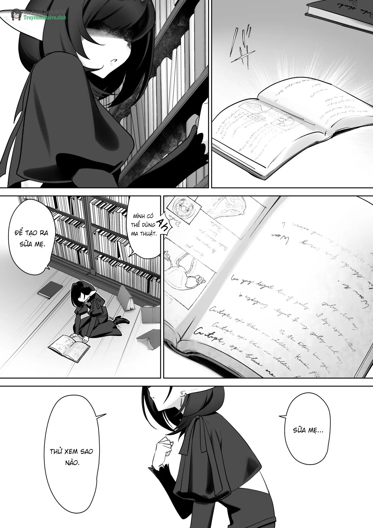 Đọc truyện hentai Elf no Milk de Otona ni Narimashita - Oneshot