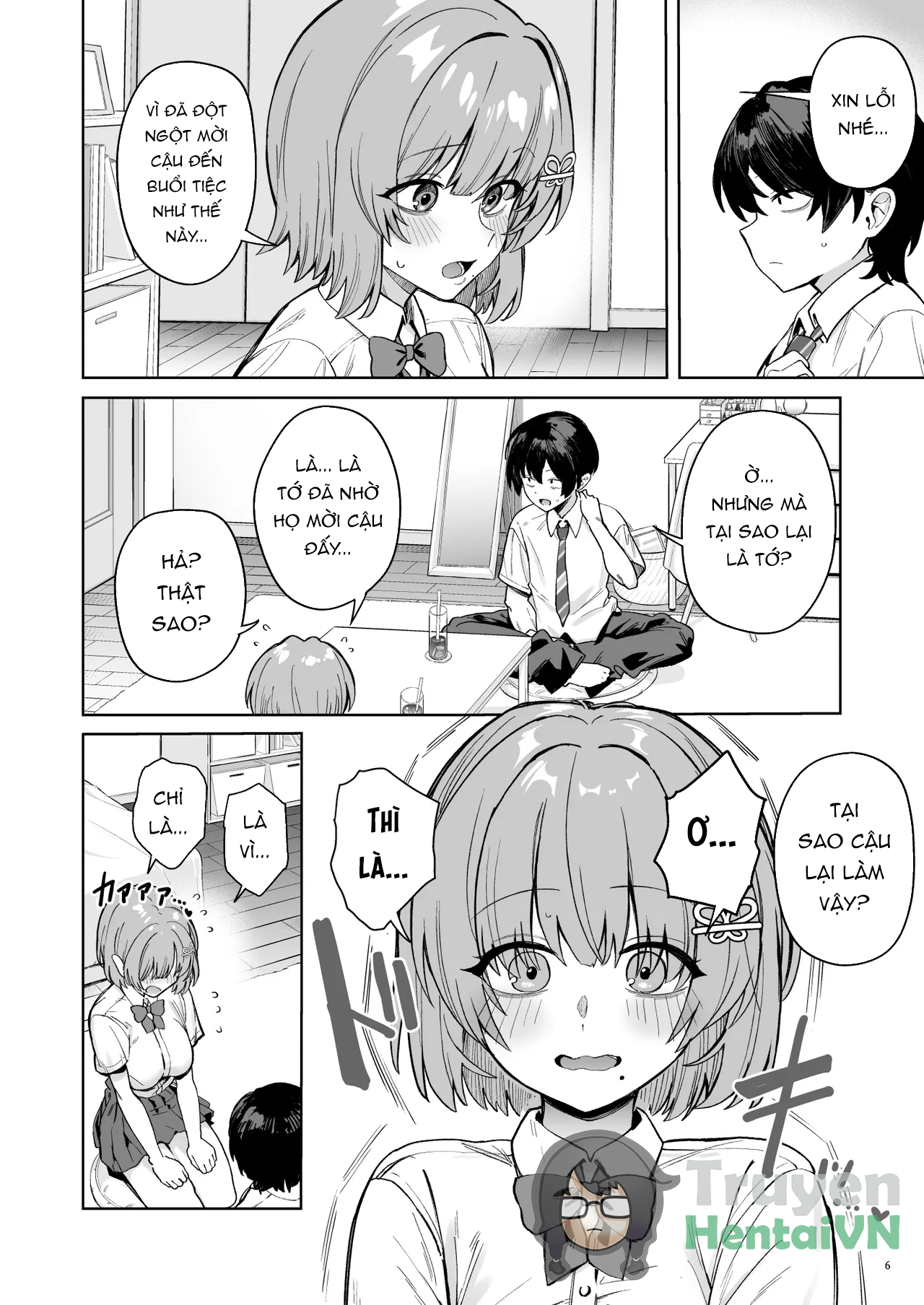 Đọc truyện hentai Class de Kakure Ninki no Hirose-san ga Guigui kuru! - Oneshot