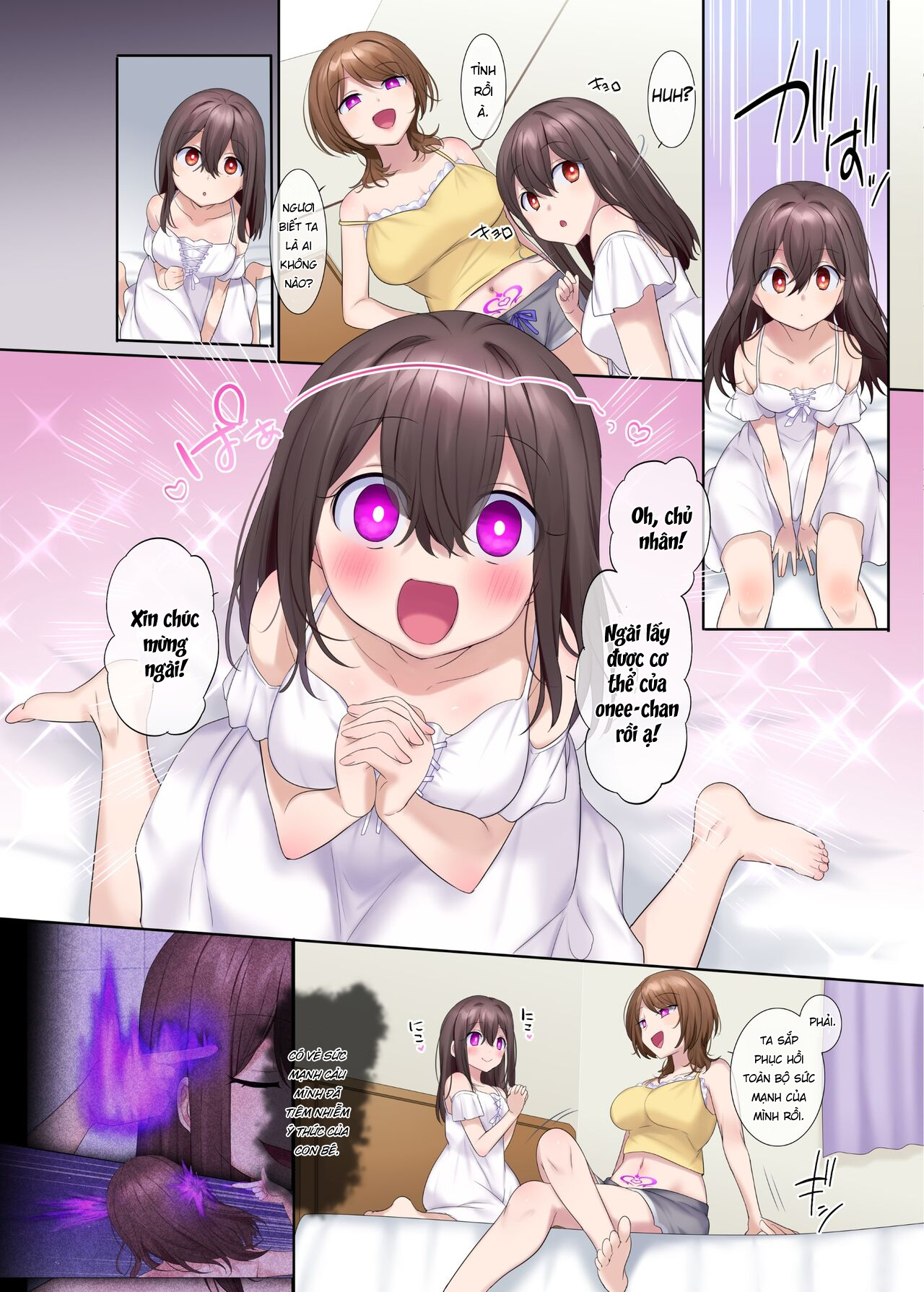 Đọc truyện hentai Fuukon no Taimafujo ~Oyako ga Akuryo ni Somari Nottorareru made~ - Oneshot