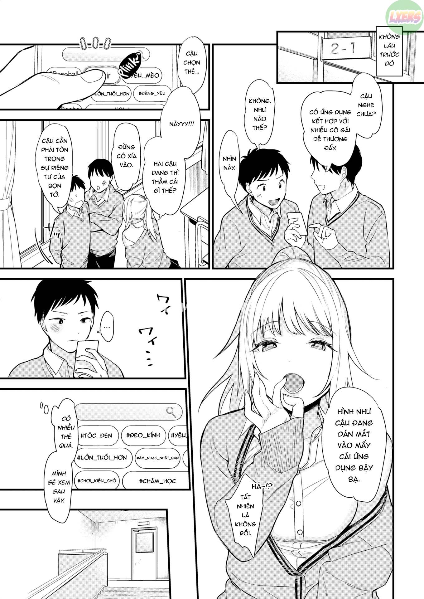 Đọc truyện hentai Ứng dụng kết nối bạn tình - Oneshot