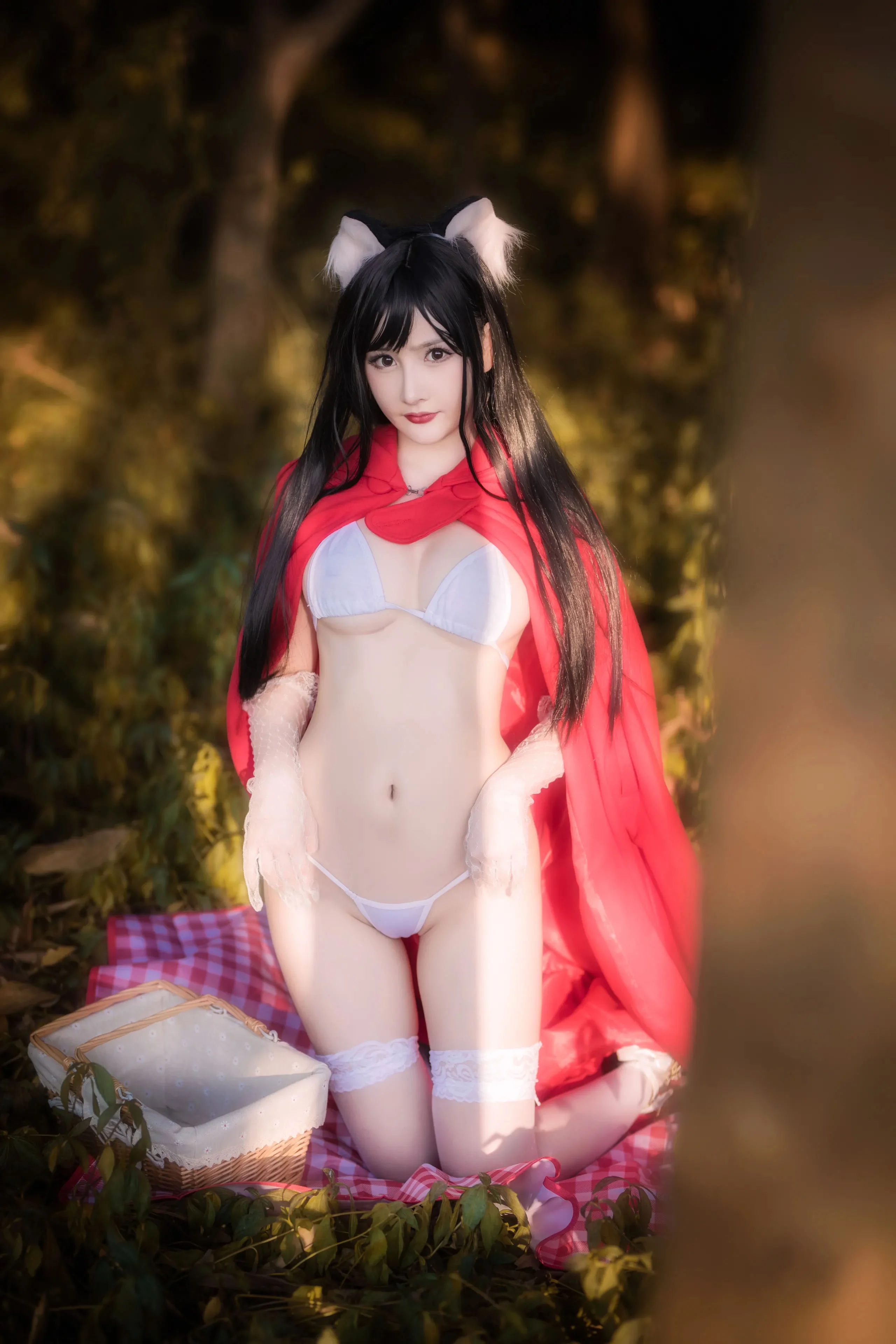 Đọc truyện hentai Tuyển tập Albums siêu phẩm Cosplay - Chap 1206 - Your Eggs (Q Version Queen) - Little Red Riding Hood